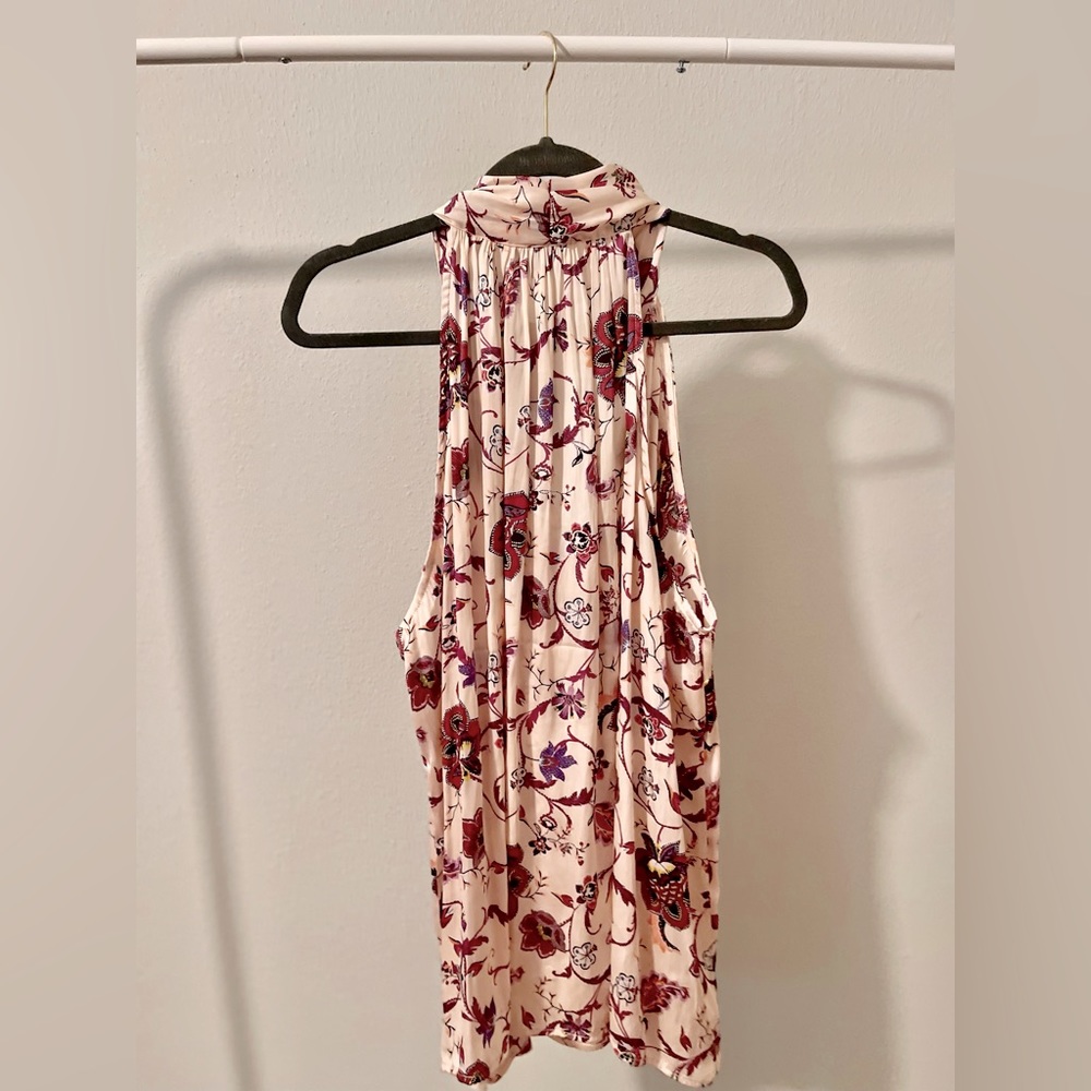 Torrid Pink Floral Blouse